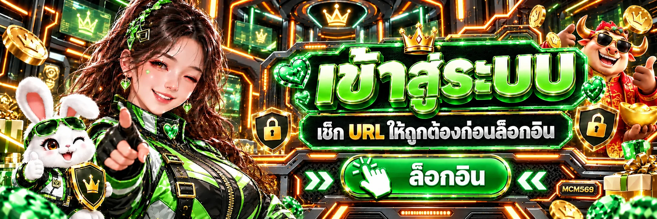 MCM569 ทางเข้าและตรวจ URL ก่อนล็อกอิน